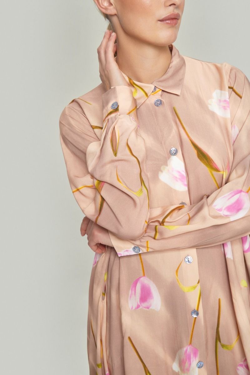 Haru FSC flounce dress