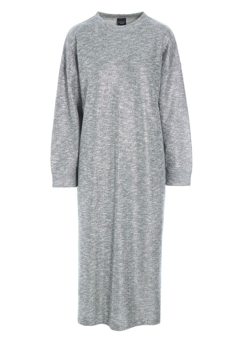 Silver sweat dress