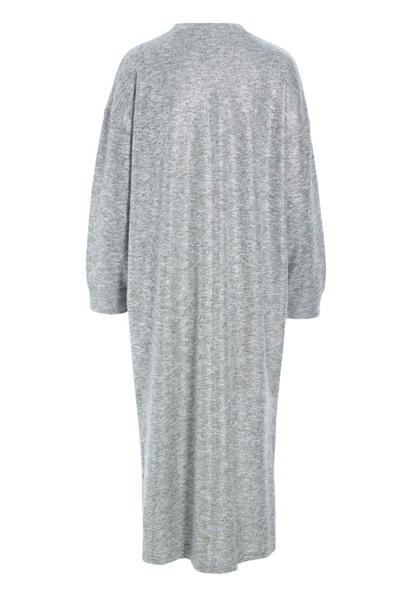 Silver sweat dress