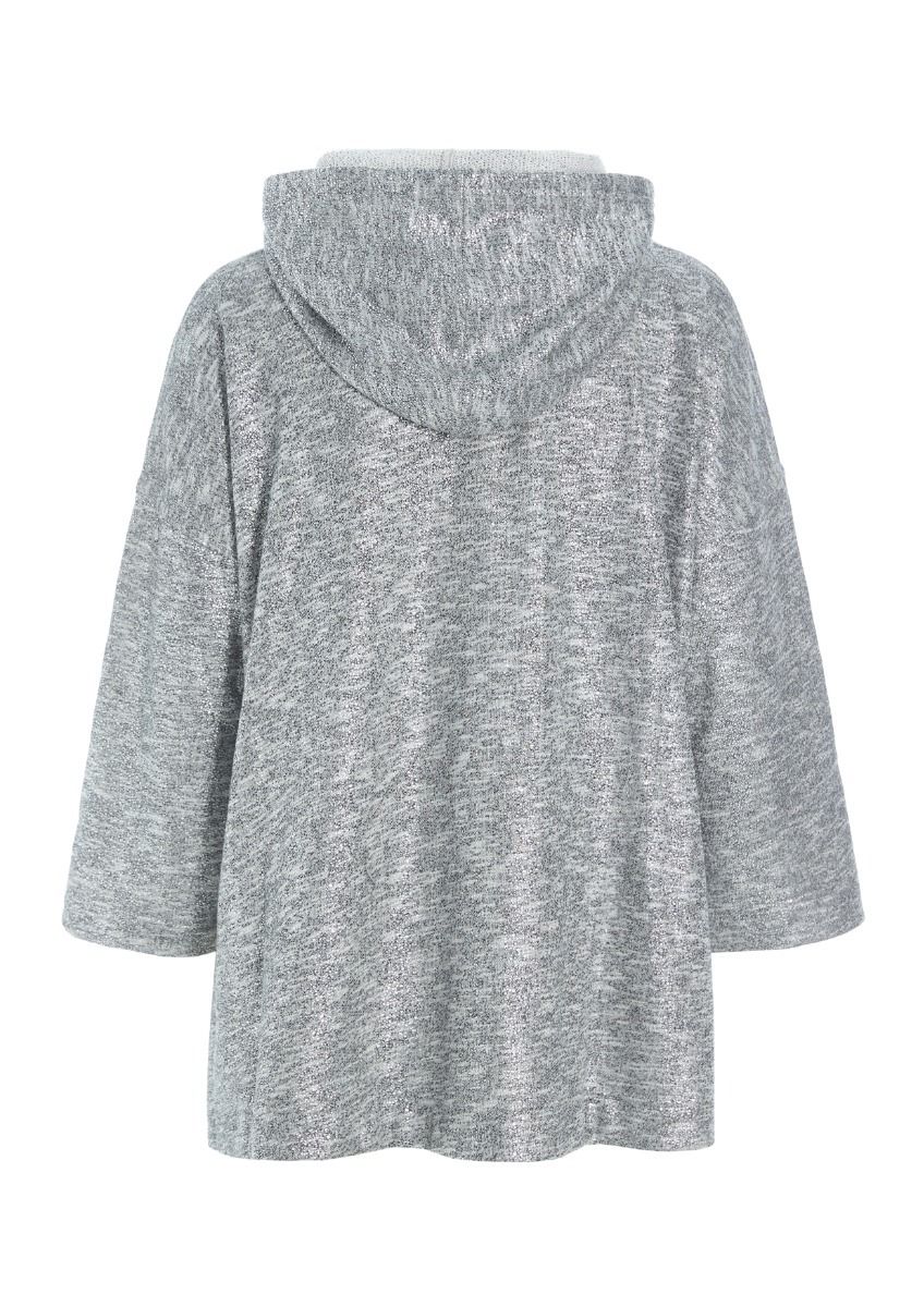Silver sweat bluse