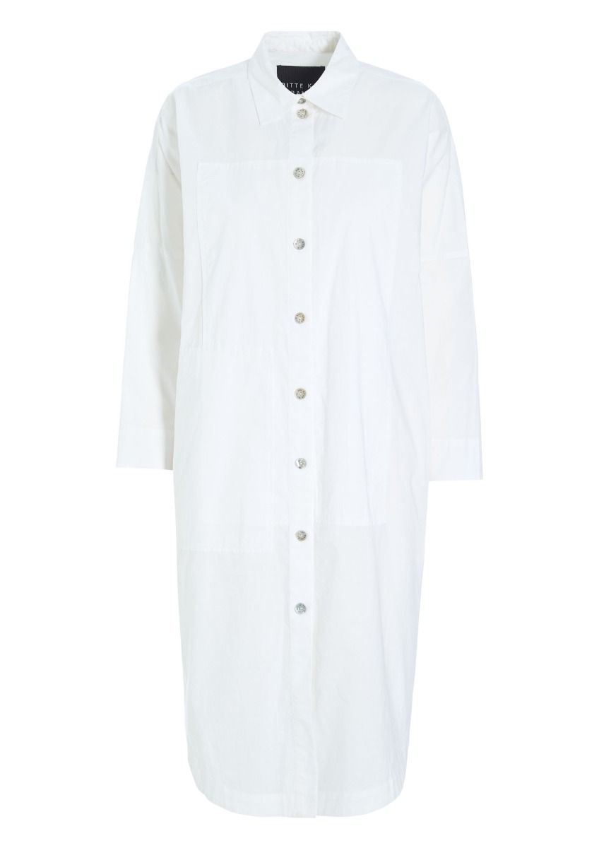 Core cotton shirt dress