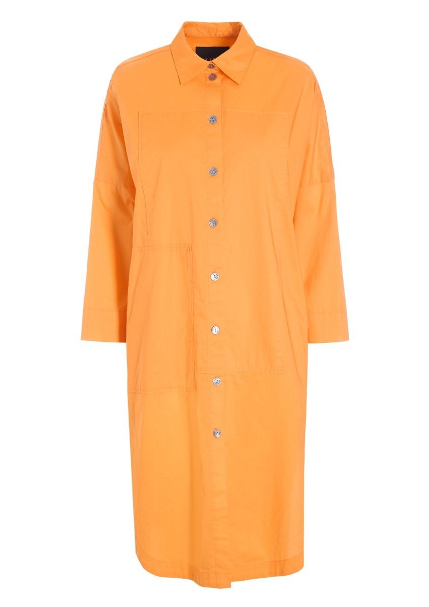 Core cotton shirt dress