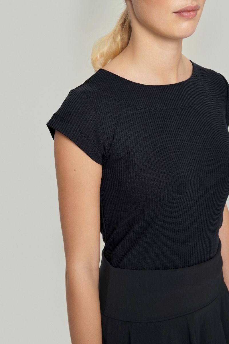 Globe rib t-shirt