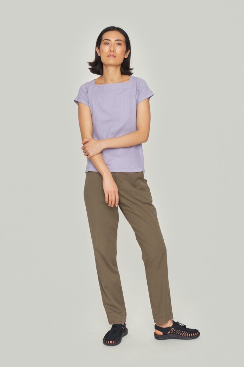 Globe rib t-shirt