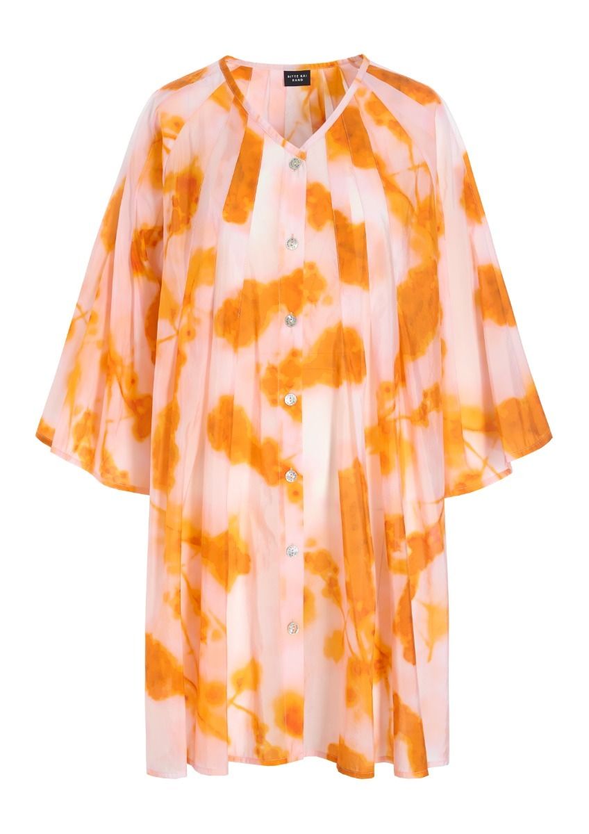 Neon wisteria dress