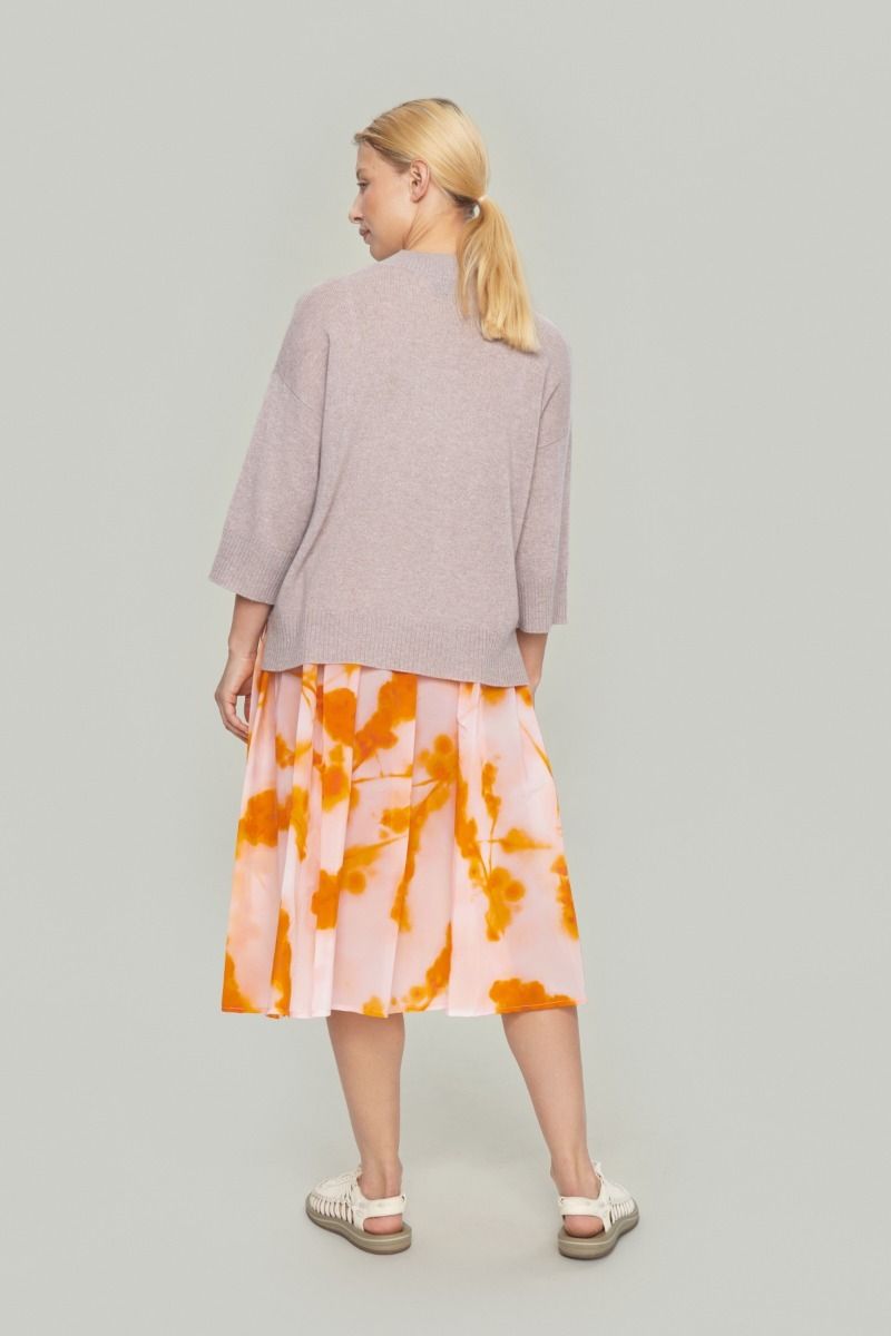 Neon wisteria skirt