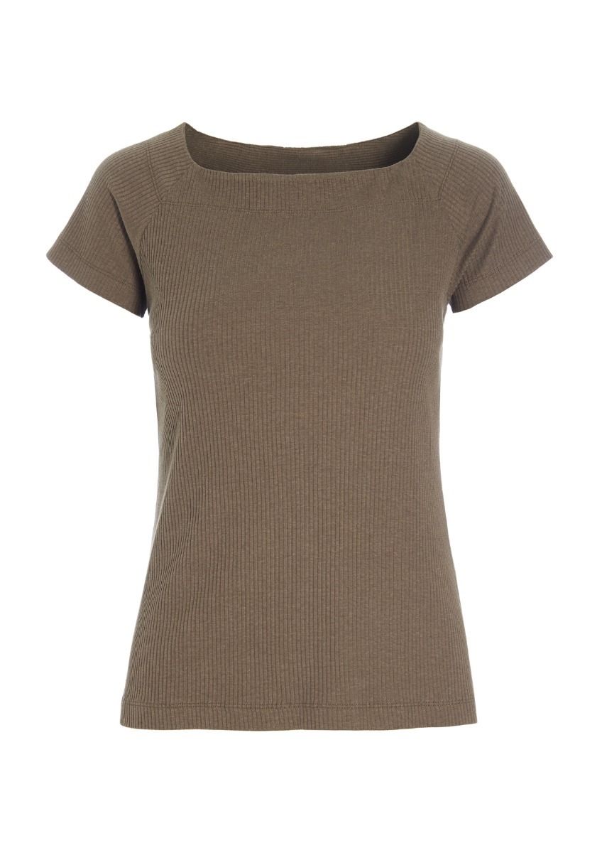 Globe rib t-shirt
