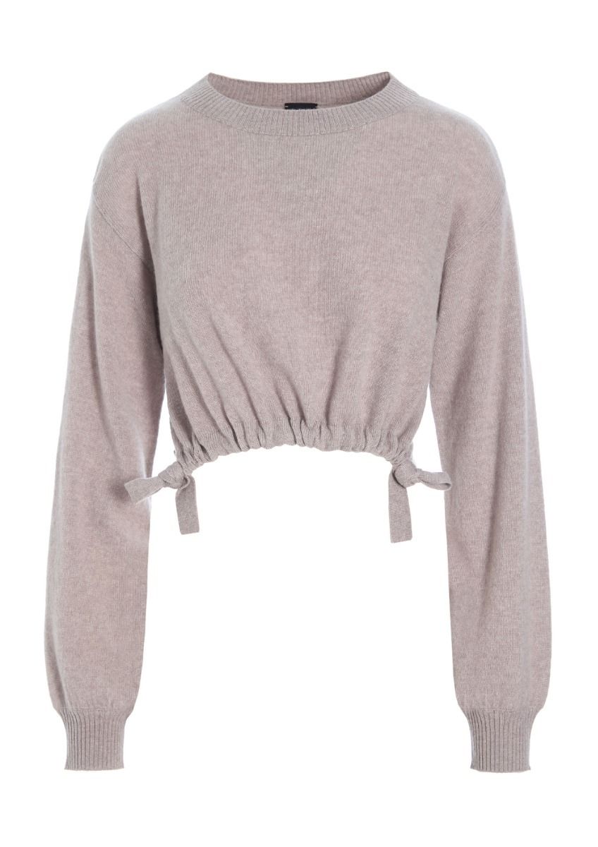 Cloud cashmere short blouse