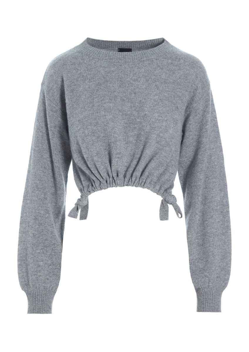 Cloud cashmere short blouse