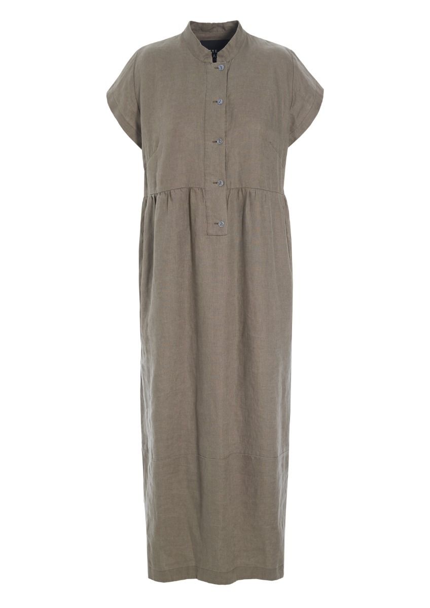 Lazy linen dress