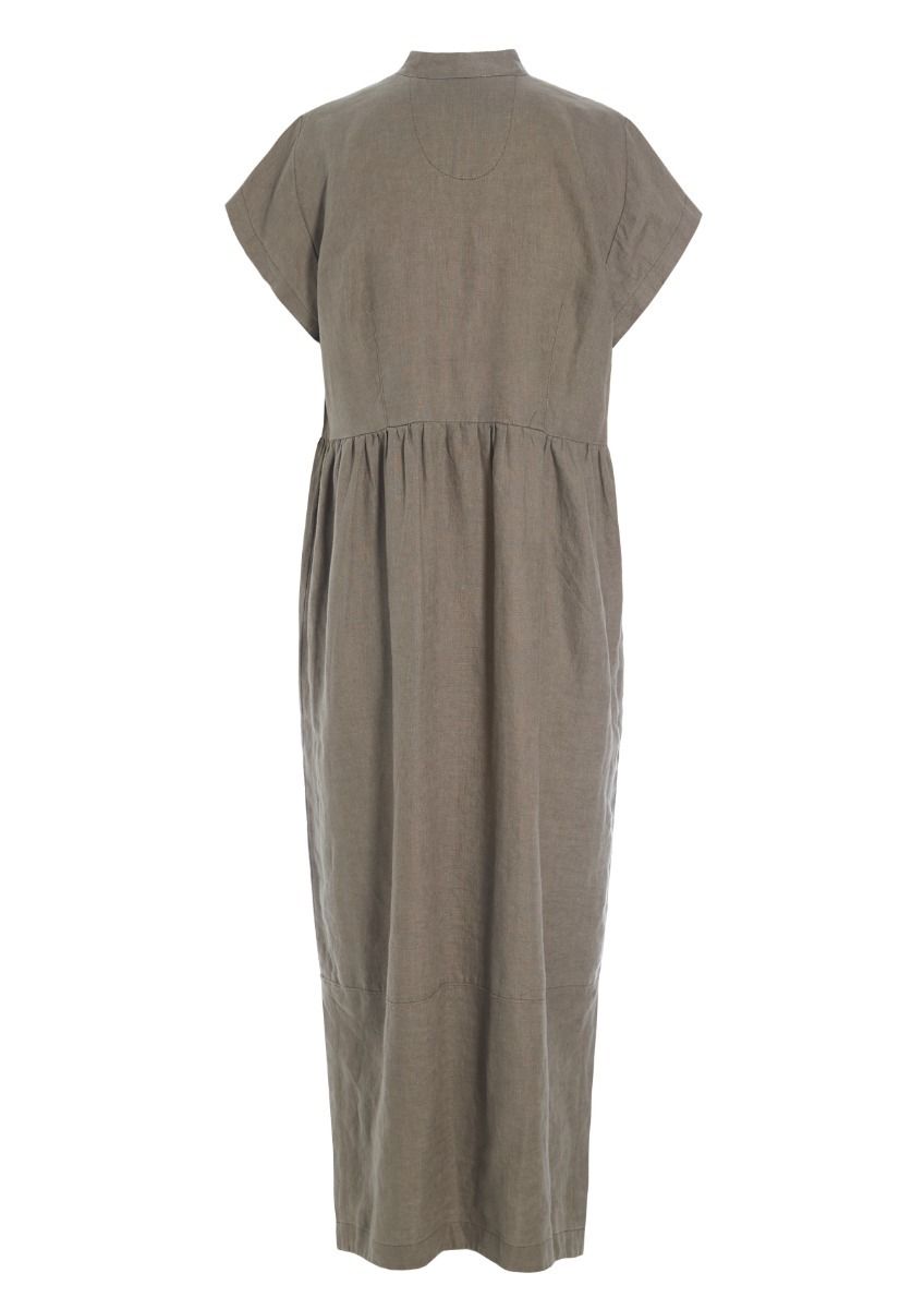 Lazy linen dress