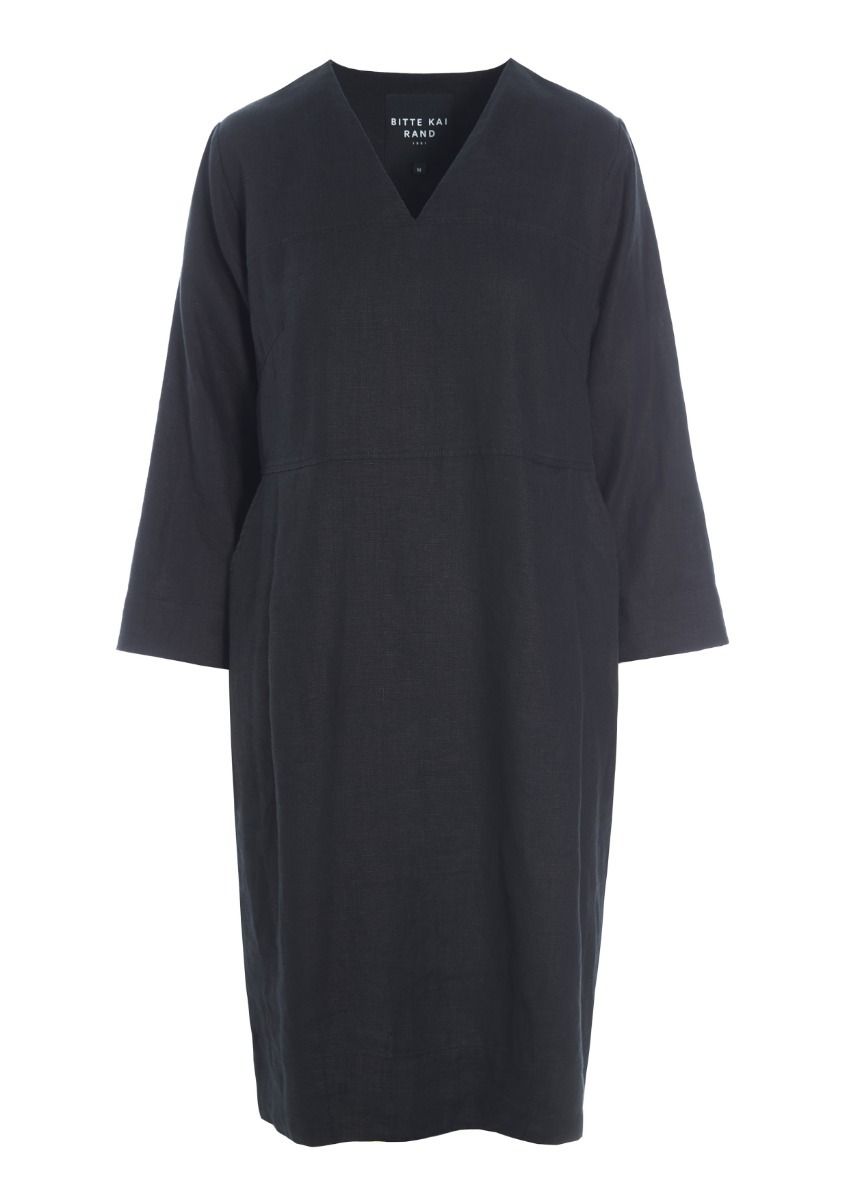 Lazy linen dress