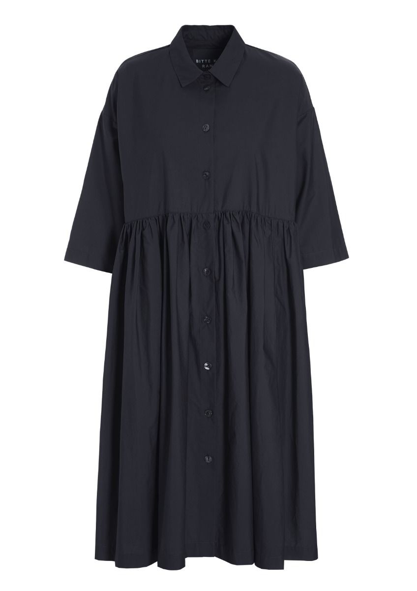 Paper poplin dress