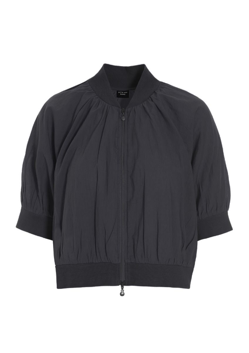 Vellum voile shirt jacket