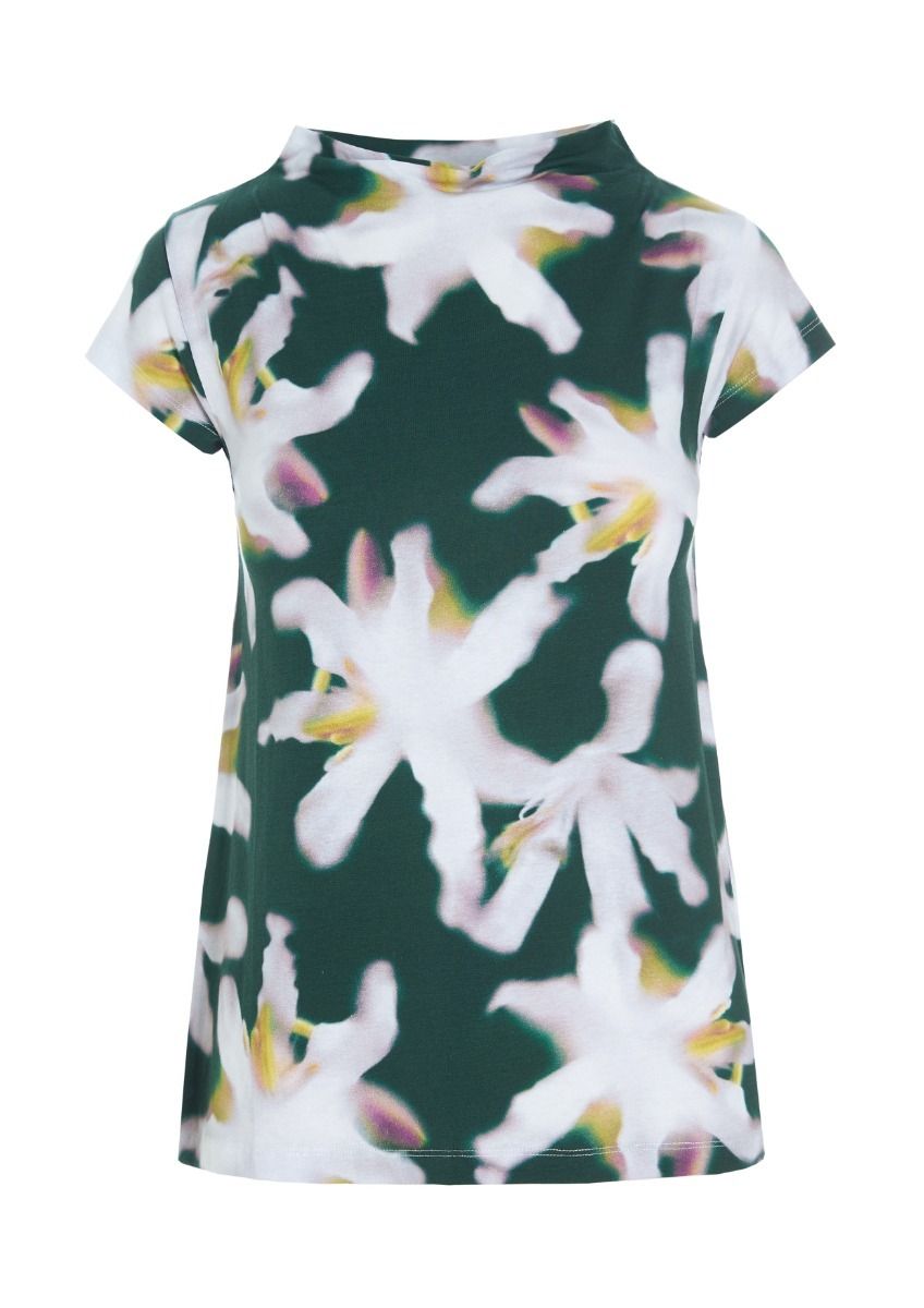 Yakumi short sleeve blouse