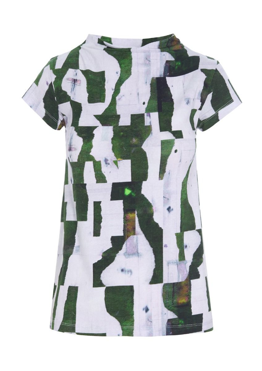 Yakumi short sleeve blouse