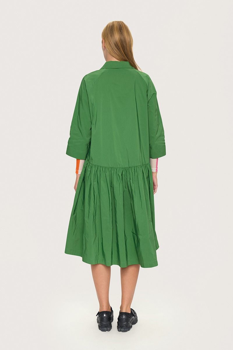 Fukkura poplin oversized dress