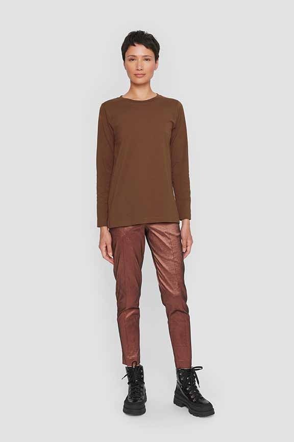 Shinzui pima cotton langærmet t-shirt