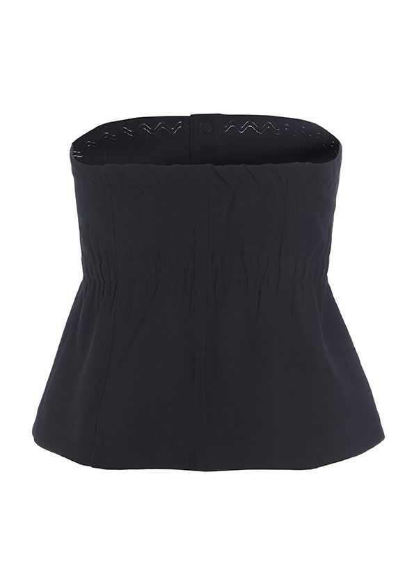Lux stretch corsage top