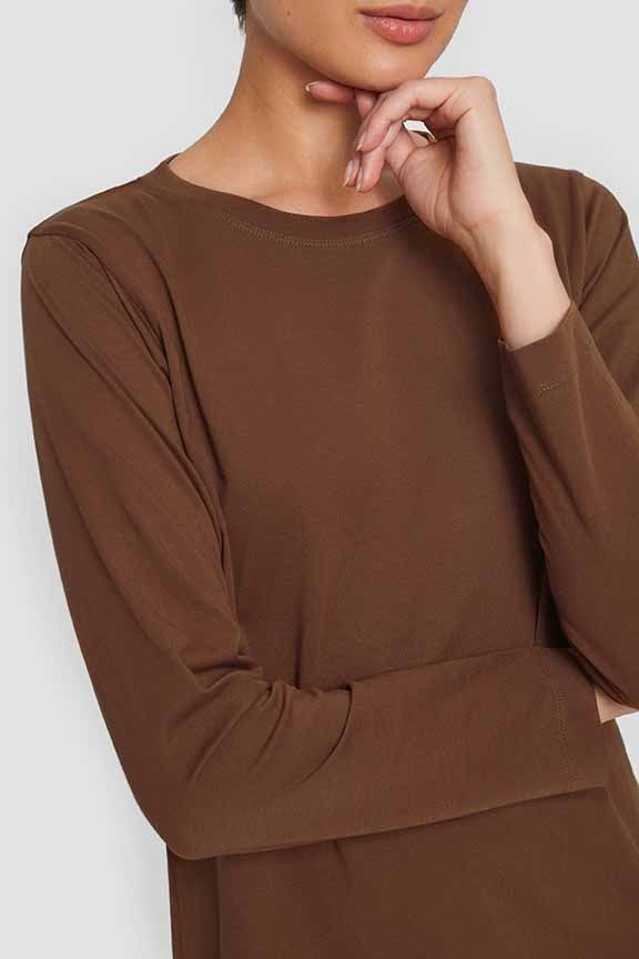 Shinzui pima cotton langærmet t-shirt