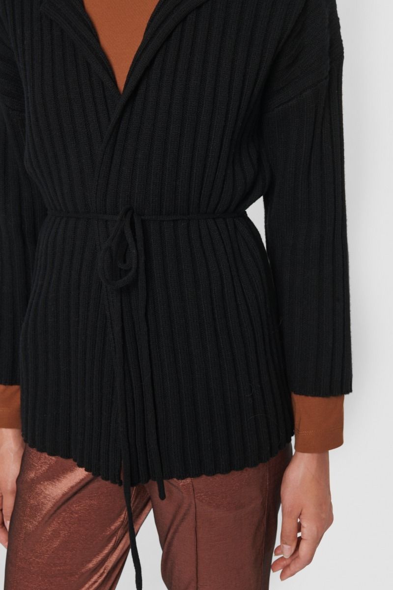 Gamine knit cardigan