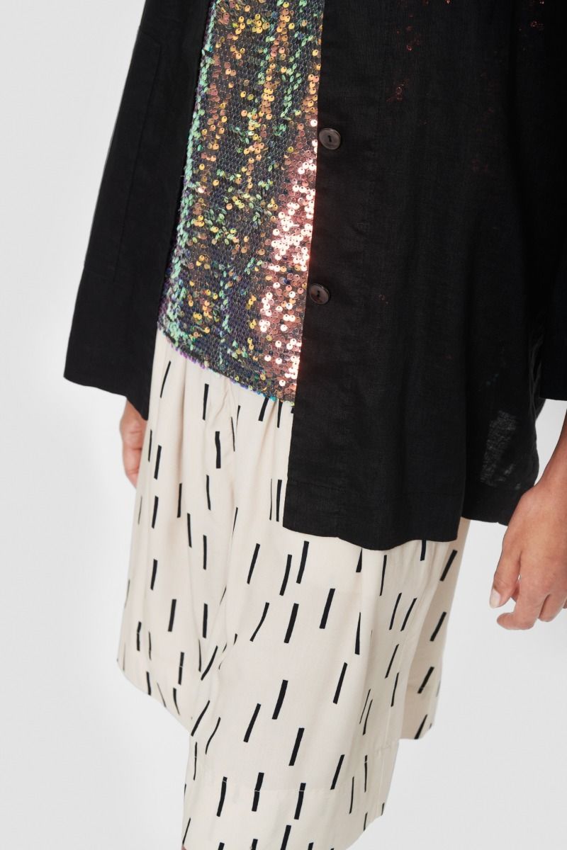 Summer rain & dahlias FSC shorts