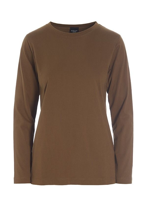 Shinzui pima cotton langærmet t-shirt