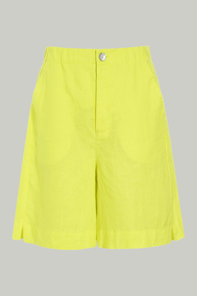 Airy linen shorts