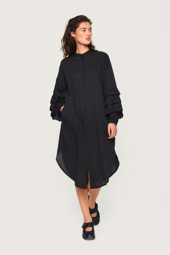 Vellum voile shirt tunic