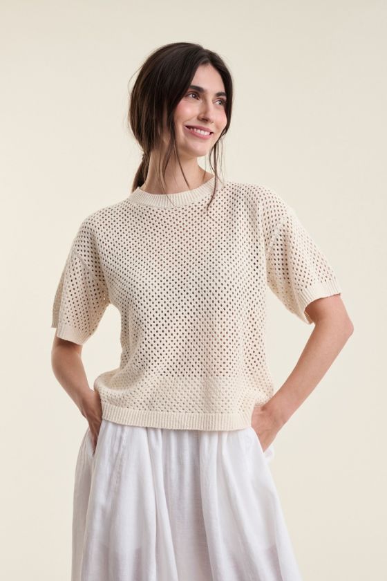 Kumi short sleeve blouse