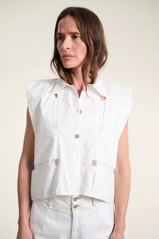 Kami cotton kurze Hemd