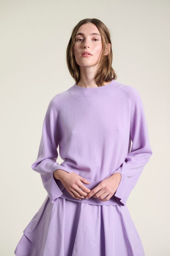 Kumo cashmere Pullover mit raglanärmeln