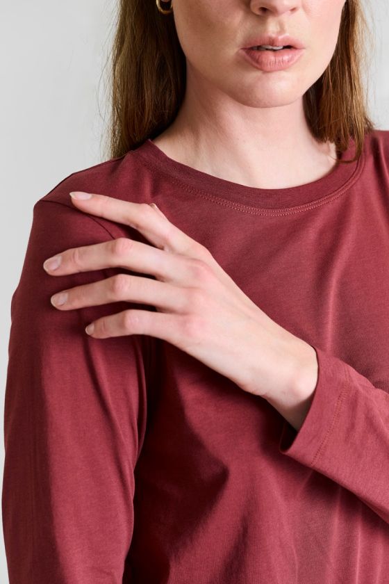 Osaka organic cotton bluse