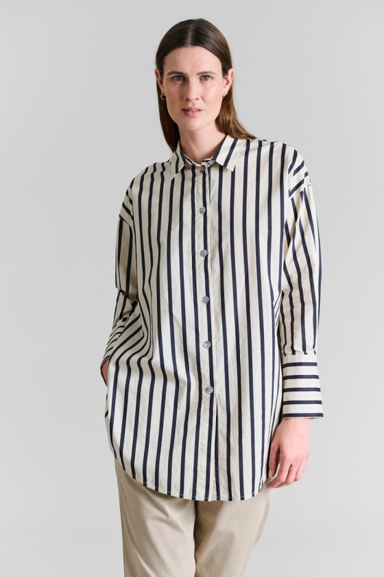 Pirate stripe stor skjorte