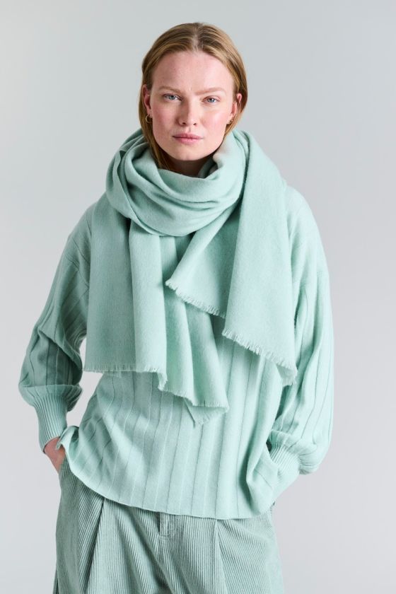 Block wool Schal