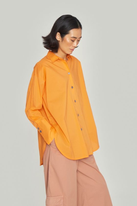 Core cotton big shirt