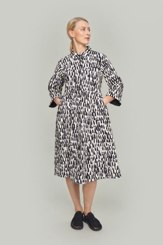 Haru dress with quilt