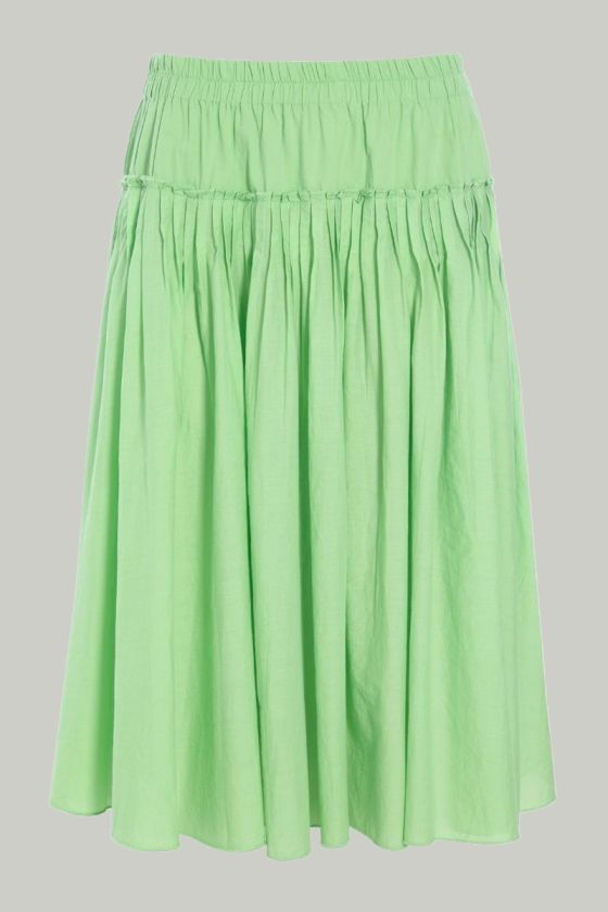 Vellum voile skirt