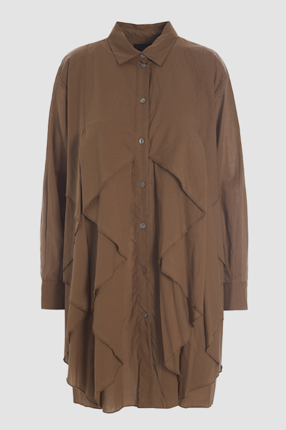 Washi voile origami shirt