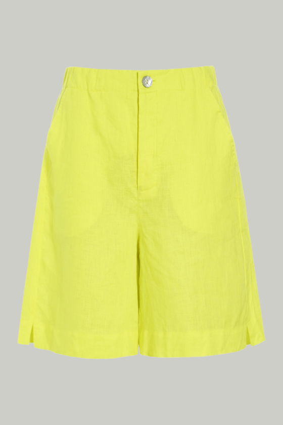 Airy linen shorts