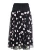 Blossom mesh nederdel