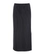 Pinstripe jersey skirt
