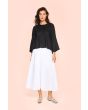 Airy linen short jacket