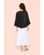 Airy linen short jacket