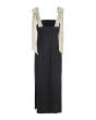 Airy linen narrow dress