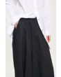 Airy linen trousers with tie-strings