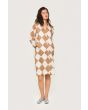 Harukaze dress with buttons