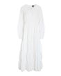 Vellum voile long dress