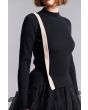 Saku bluse med slids