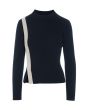 Saku bluse med slids